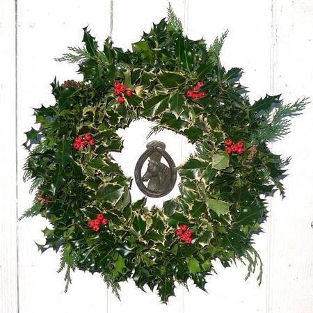 Wholesale Decorated Holly Wreaths