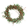 Gisela Graham Variegated Holly Wreath